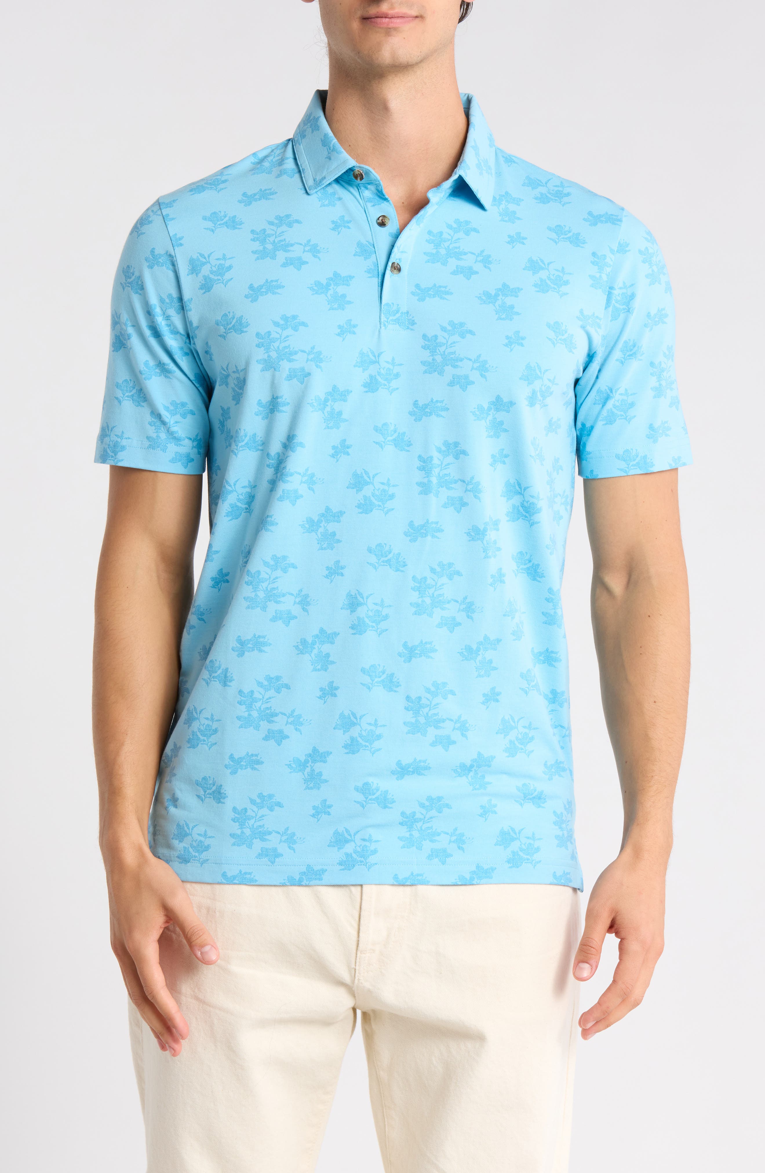 TravisMathew Port Day Short Sleeve Polo