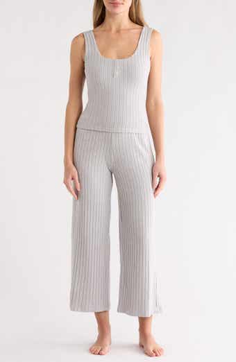 YOGALICIOUS Brushed Ribbed Long Pajamas