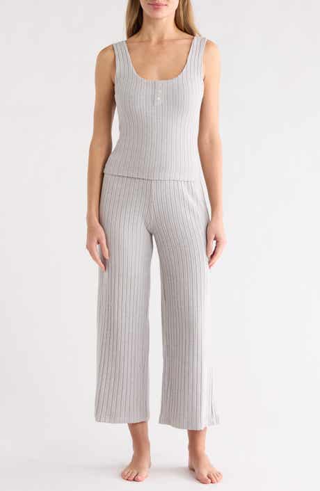 YOGALICIOUS Brushed Ribbed Long Pajamas