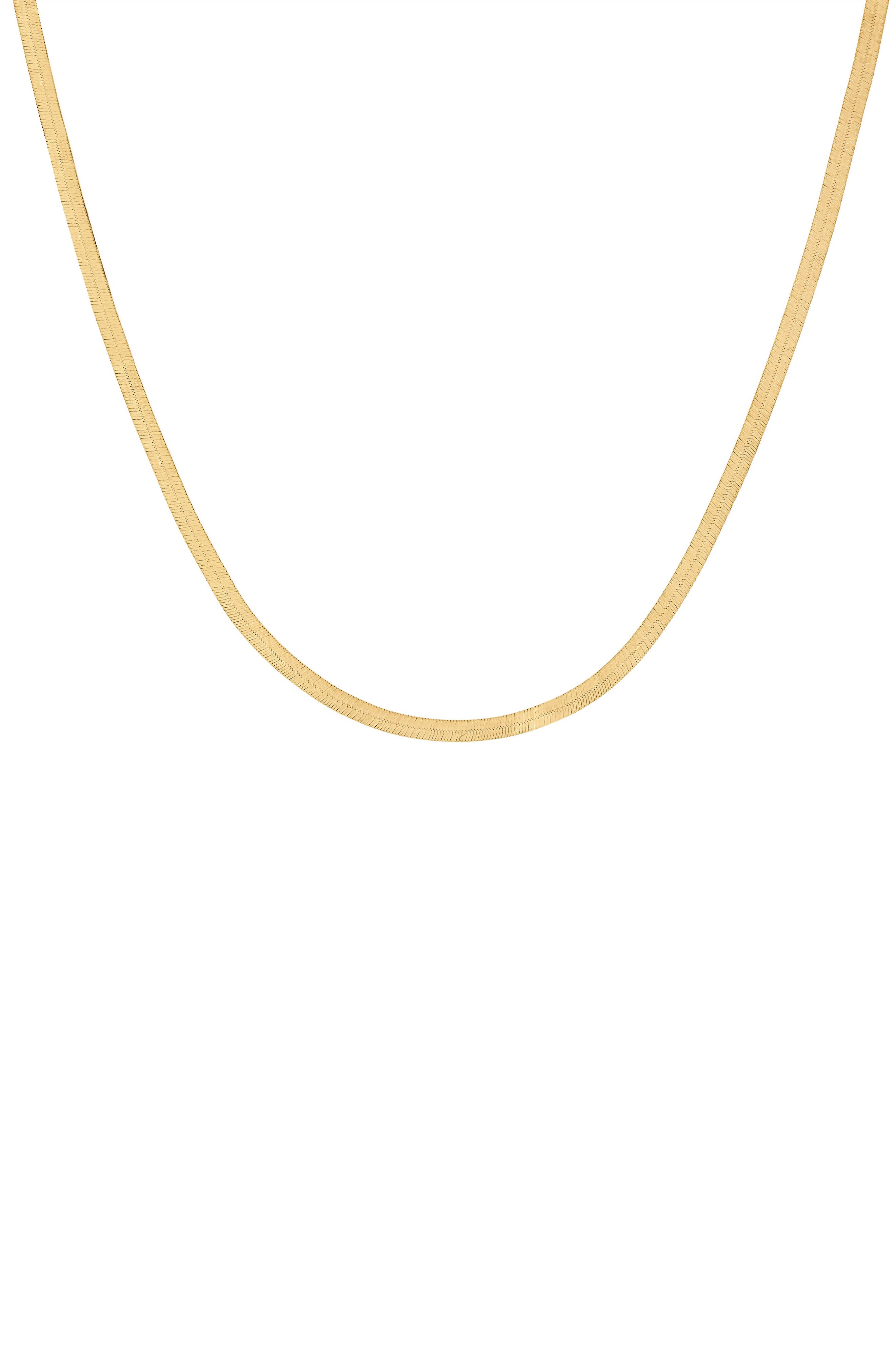 FUZION CREATIONS Herringbone Chain Necklace