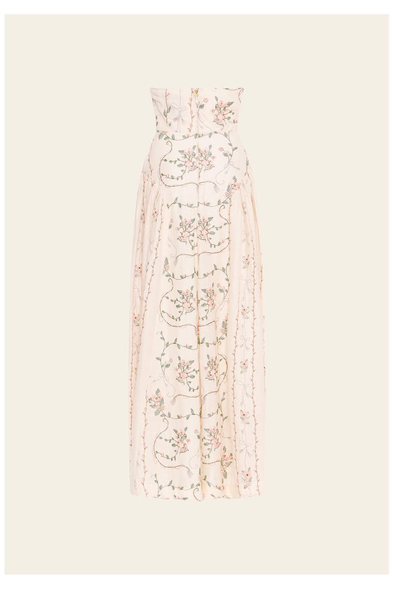 Balsa Navegante Midi Dress, Alternate, color, Ivory