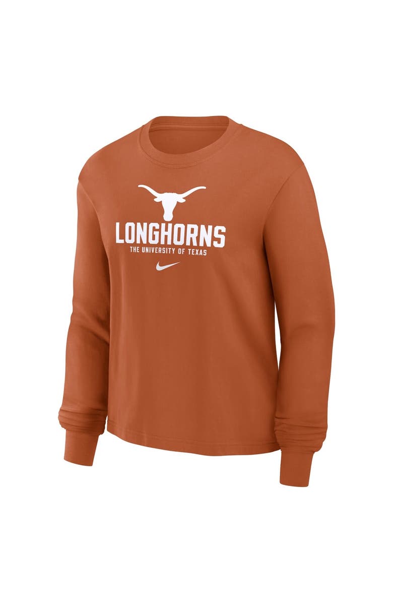 Nike Women's Nike Texas Orange Texas Longhorns Primetime University Boxy Long Sleeve T-Shirt, Alternate, color, Orange