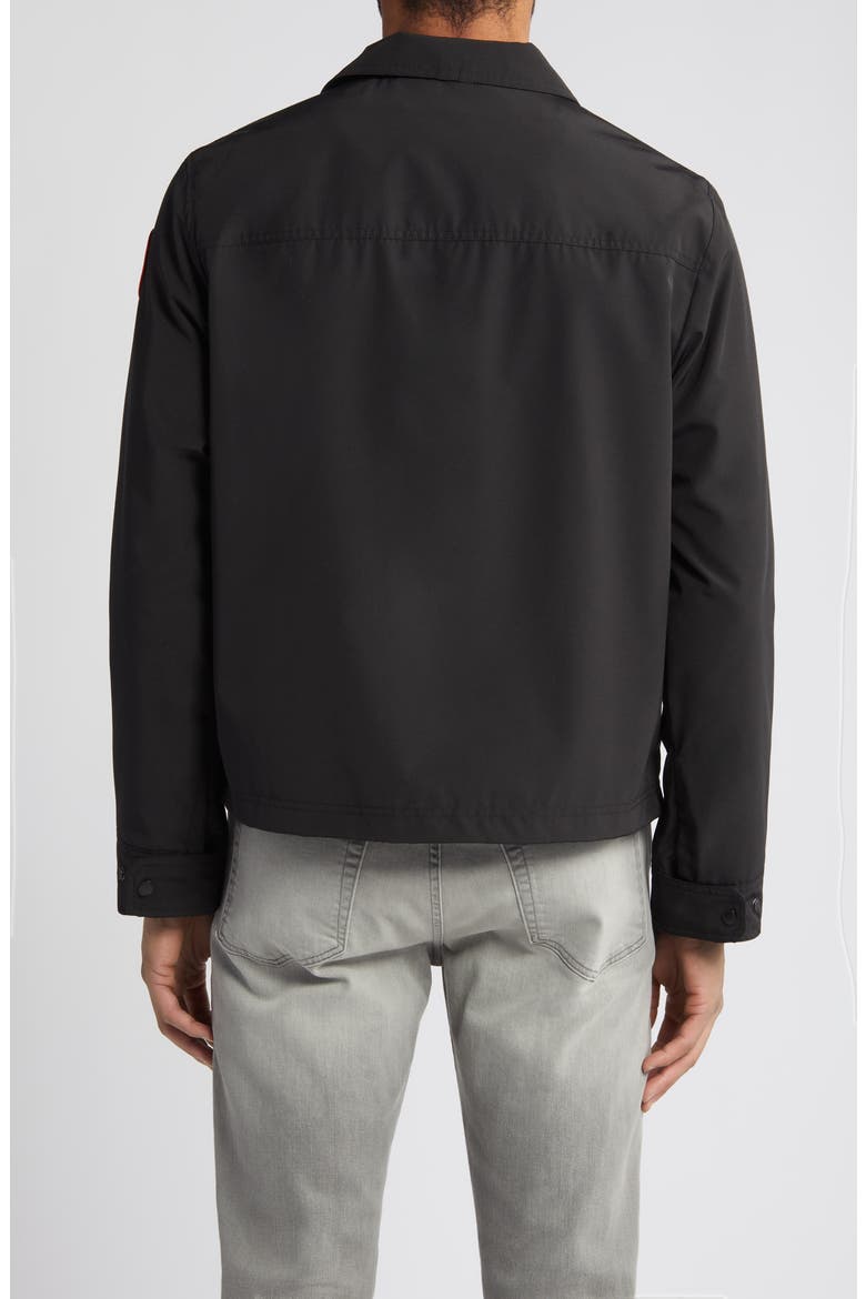 Rosedale Water Repellent Jacket, Alternate, color, BLACK