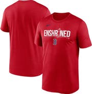 Nike Men's Nike David Ortiz Red Boston Red Sox Legend Enshrined Performance T-Shirt