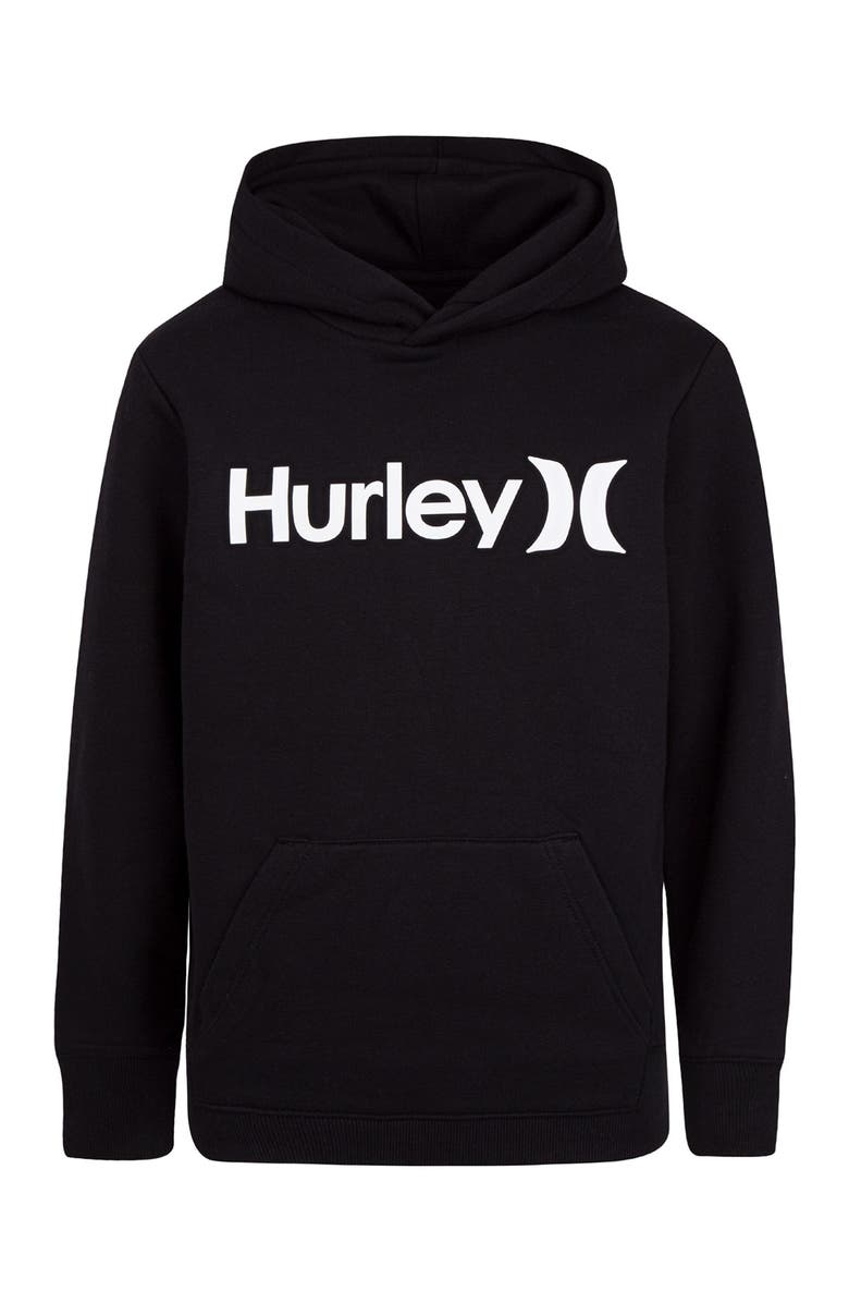 Hurley Core Fleece Pullover Hoodie, Main, color,