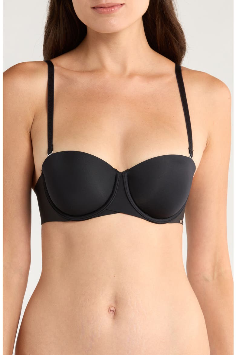 Jane Underwire Bikini Top, Alternate, color, CAVIAR
