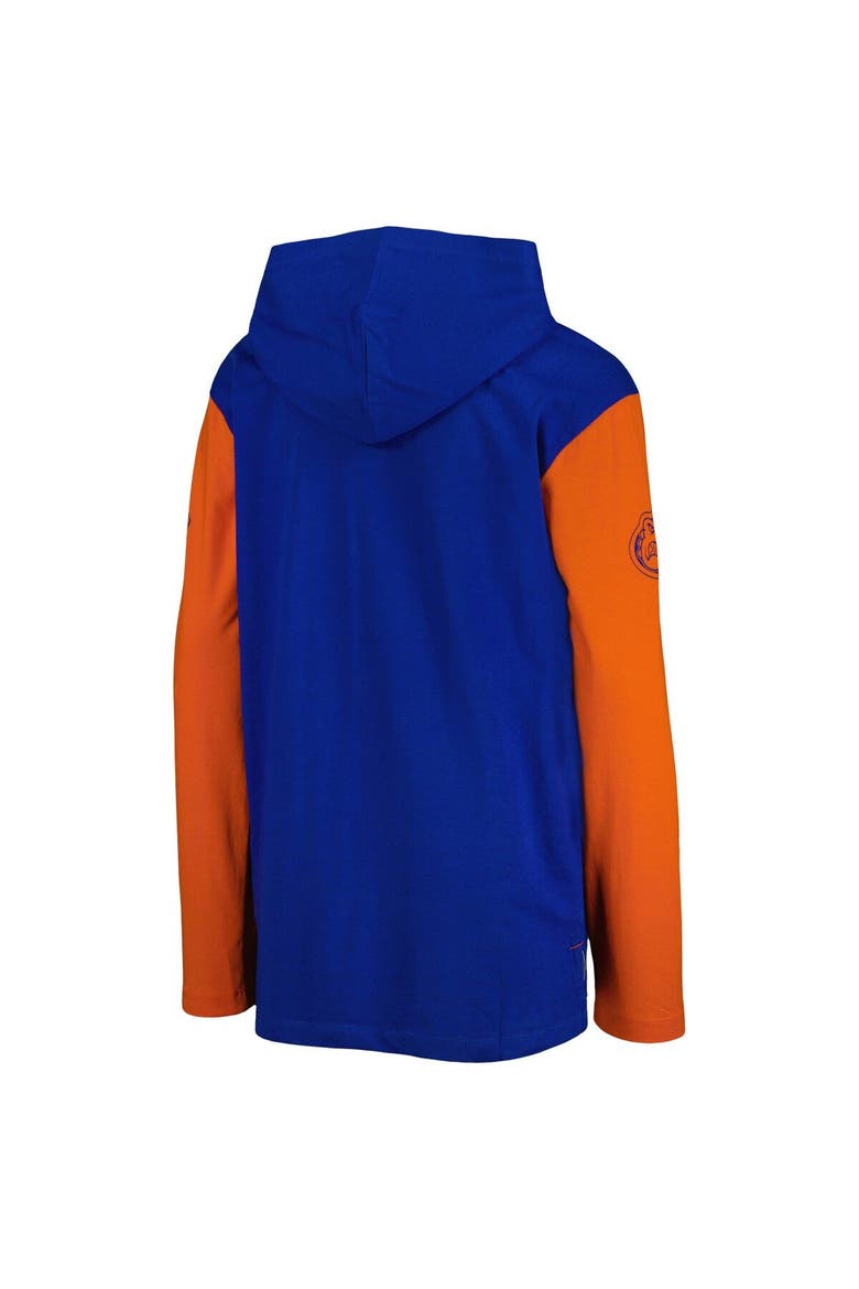 Youth Royal Florida Gators Heritage Hoodie Long Sleeve T-Shirt, Alternate, color, Royal