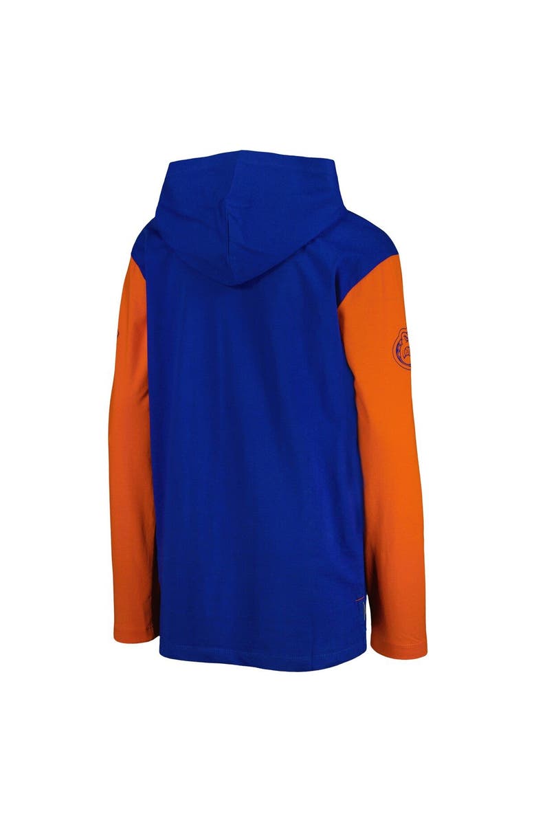 Outerstuff Youth Royal Florida Gators Heritage Hoodie Long Sleeve T-Shirt, Alternate, color,