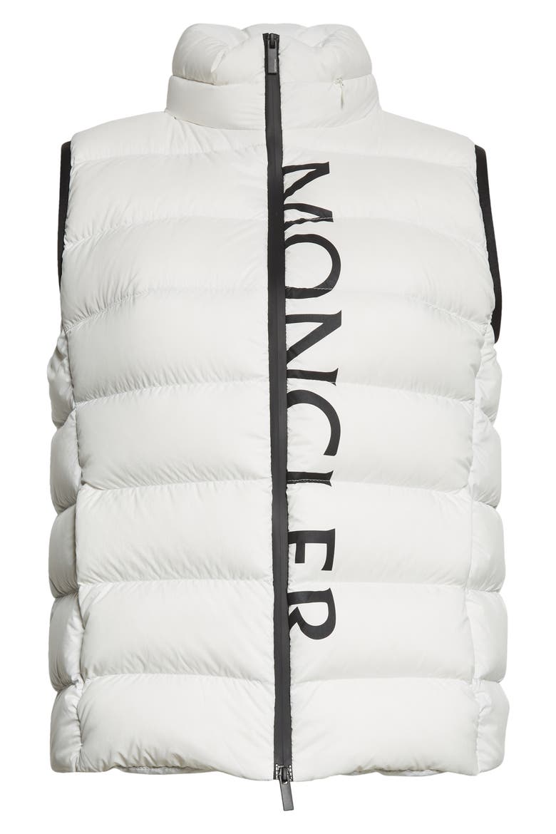 Cenis Down Puffer Vest, Alternate, color, WHITE