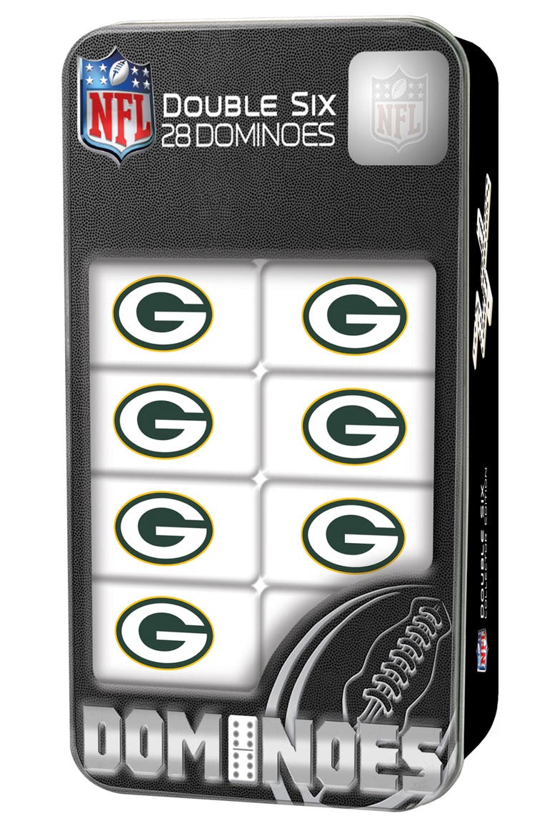 Green Bay Packers Dominoes, Main, color, Multicolor