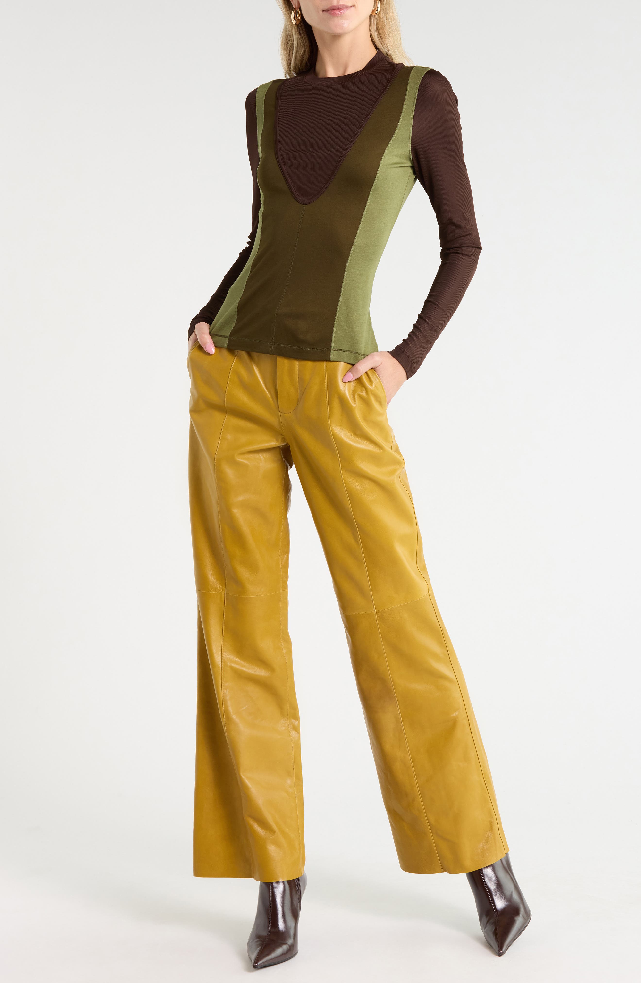 Annete Long Sleeve Jersey Top