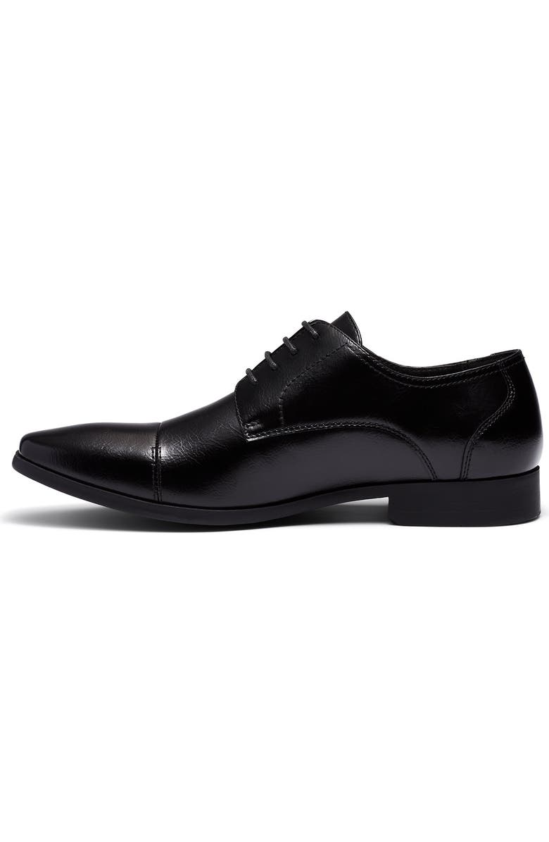 Uncut Perkins Derby Shoe, Alternate, color, Black Pu