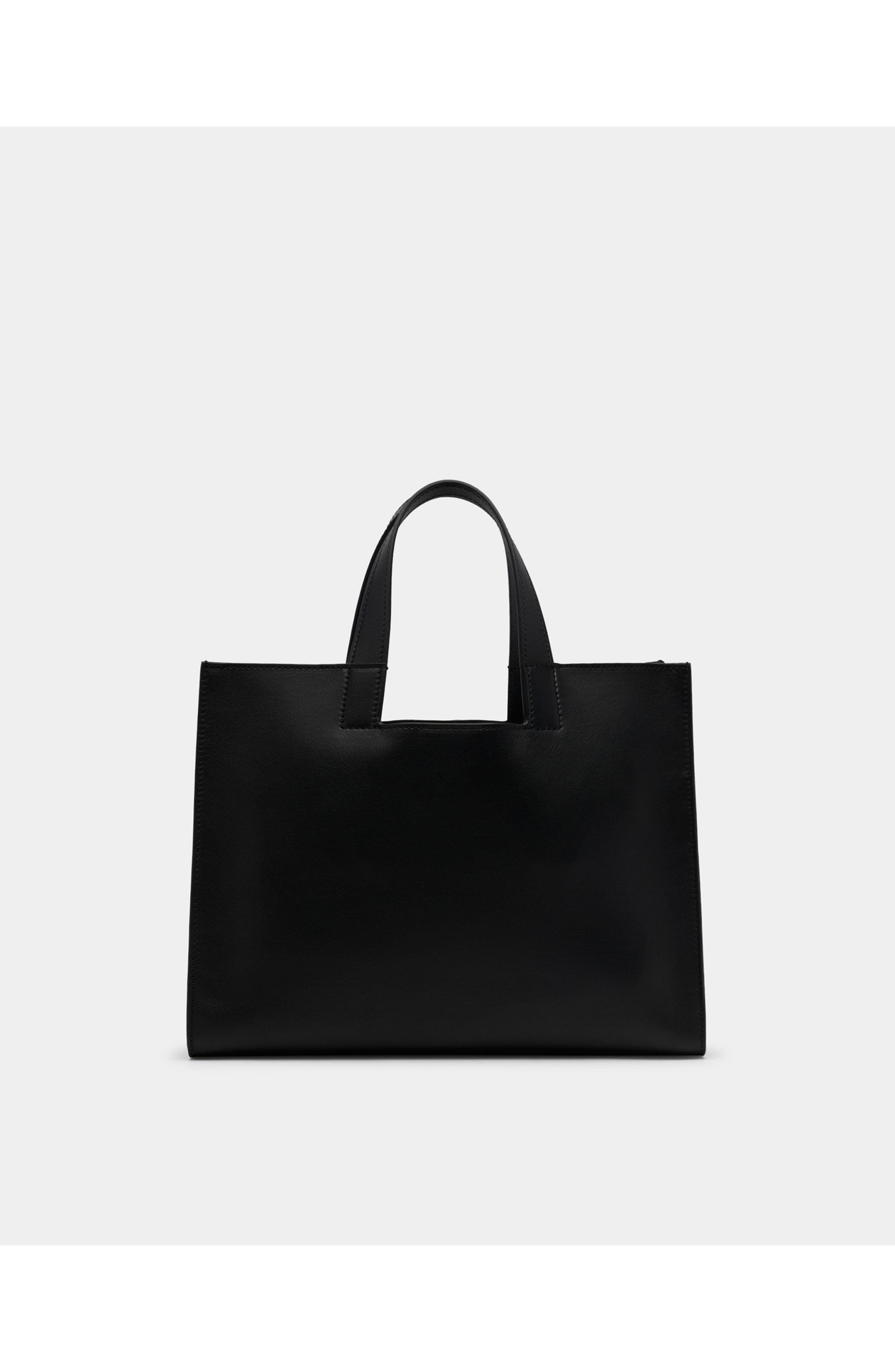 Bally Easy Bally Tote Bag in Leather, Alternate, color, Black