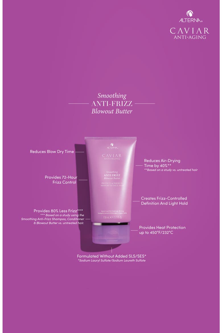 Caviar Anti-Aging Smoothing Anti-Frizz Blowout Butter, Alternate, color, NO COLOR