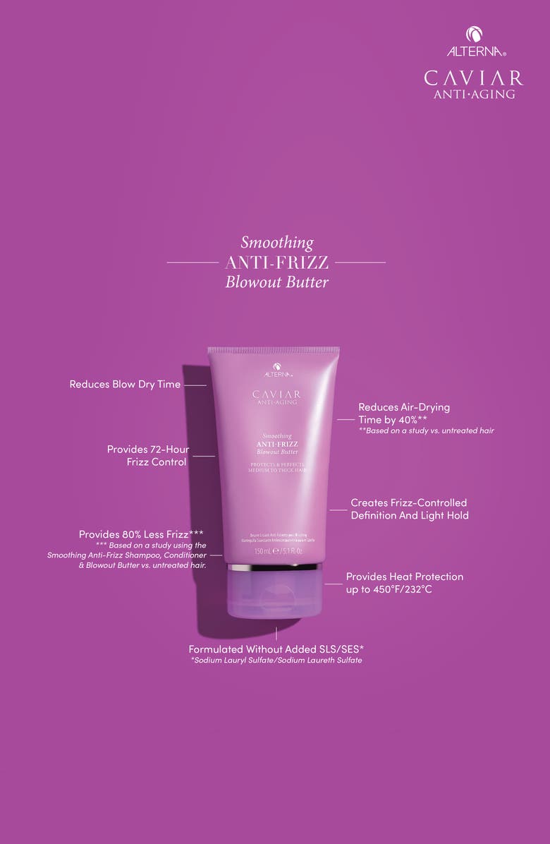 ALTERNA<sup>®</sup> Caviar Anti-Aging Smoothing Anti-Frizz Blowout Butter, Alternate, color,