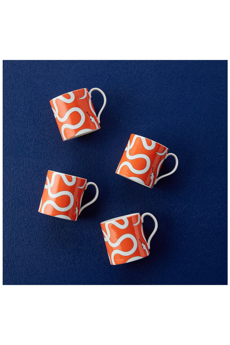 Eden Mug Set, Alternate, color, Poppy Orange