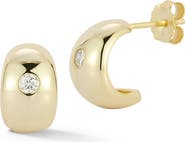 GLAZE JEWELRY Cubic Zirconia Small Hoop Earrings