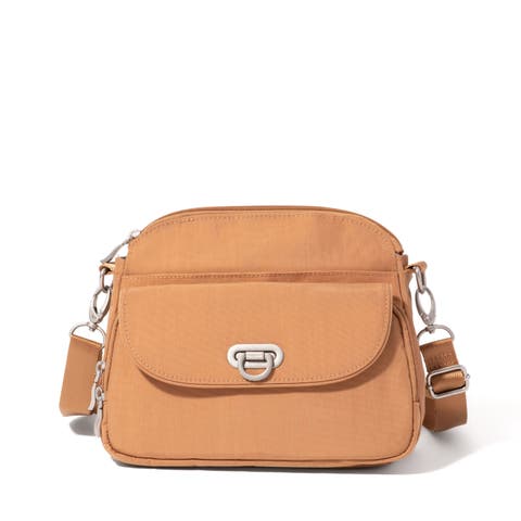 Coastal Flip Lock Crossbody Bag