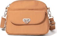 BAGGALLINI Coastal Flip Lock Crossbody Bag
