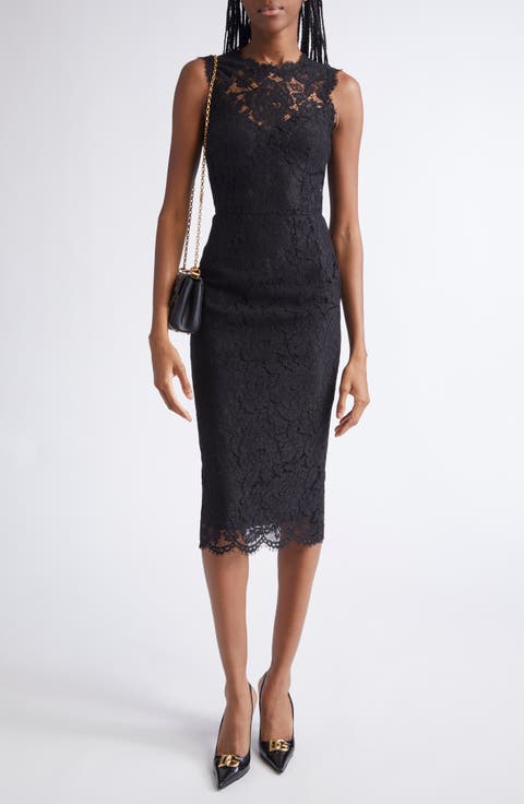 Cordonetto Lace Sheath Dress