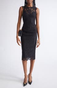 Dolce&Gabbana Cordonetto Lace Sheath Dress