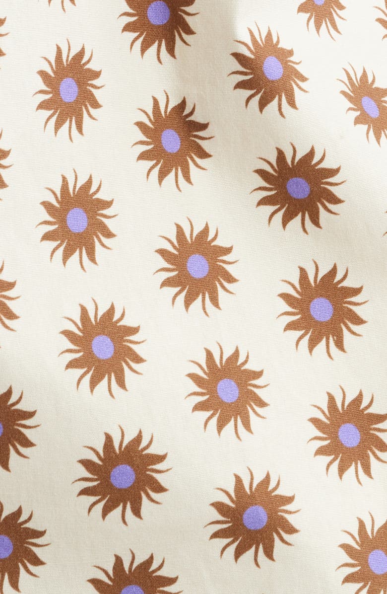 Rip Curl Fun Times Short Sleeve Button-Up Shirt, Alternate, color, Bone