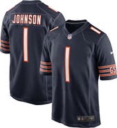 Nike Men's Nike Jaylon Johnson  Navy Chicago Bears  Game Jersey