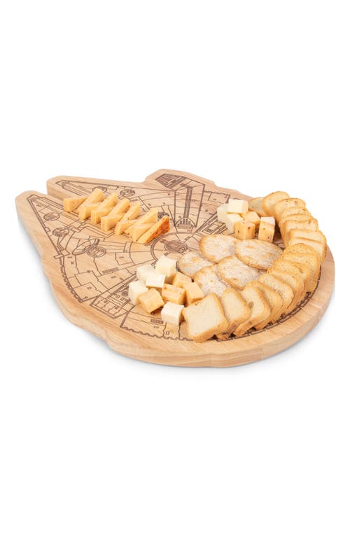 Picnic Time Star Wars™ 16-inch Millennium Falcon Serving Board In Brown