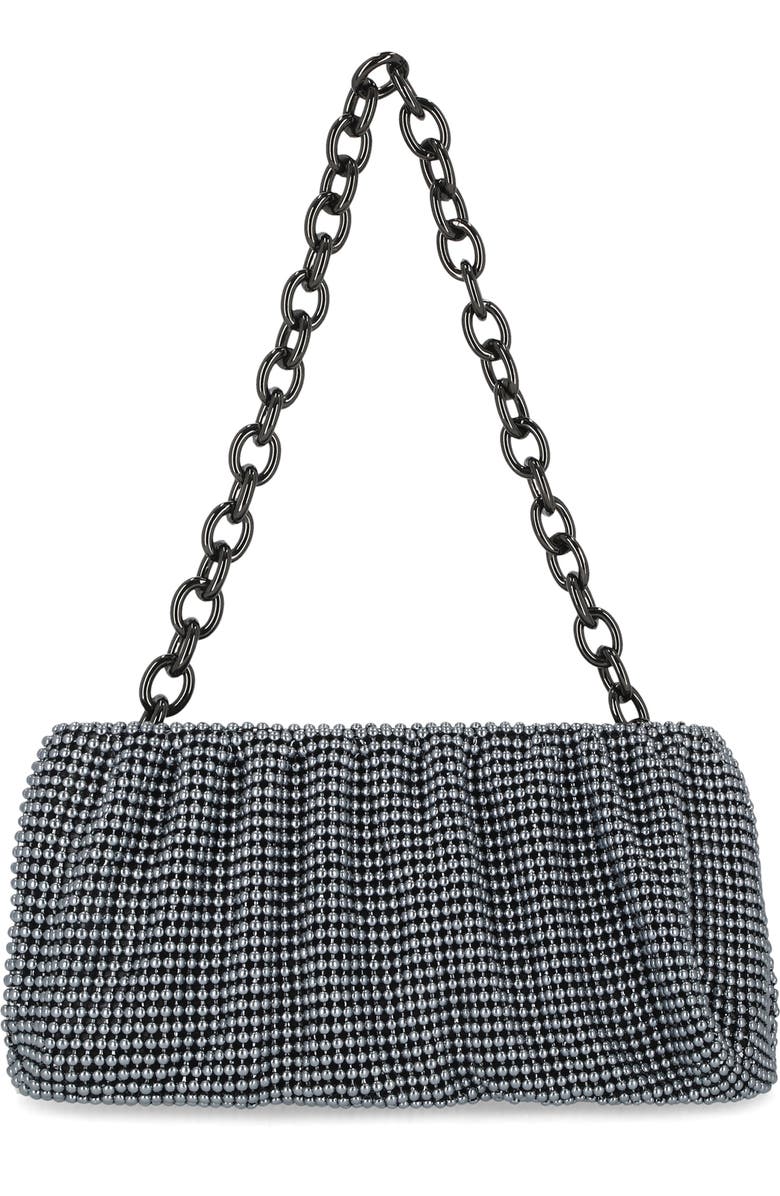 Jessica McClintock Ball Mesh Chain Convertible Clutch, Main, color,