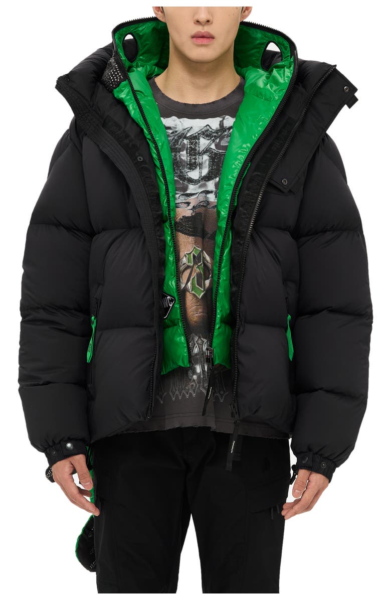 AlphaStyle Kudu Puffer [Alpha Never Broke Edition], Main, color, Black