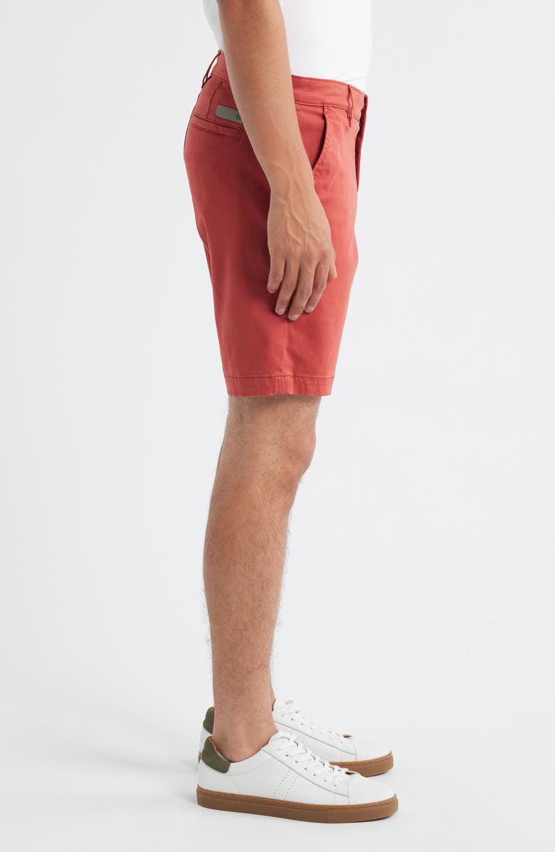 AG Wanderer 8.5-Inch Stretch Cotton Chino Shorts, Alternate, color, Sulfur Vintage Ruby