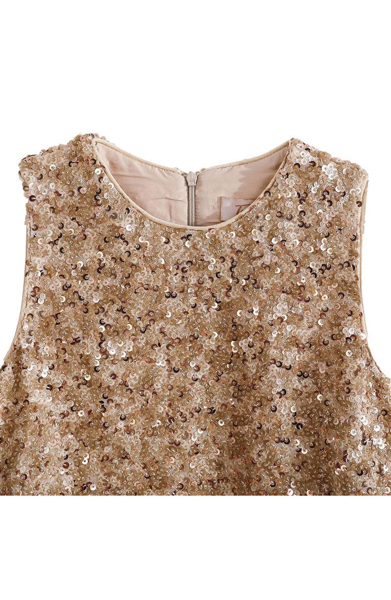 Tulleen Ruffles & Gleam Dress, Alternate, color, Red