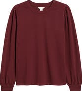 Caslon® Blouson Sleeve Top