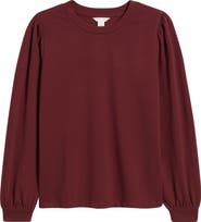 Caslon® Blouson Sleeve Top
