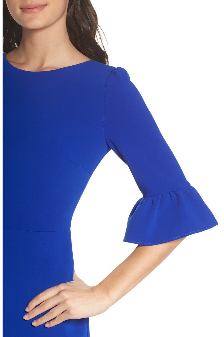 Blair Sheath Dress, Alternate, color, COBALT