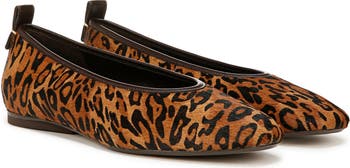 27 EDIT Naturalizer Carla Genuine Calf Hair Ballet Flat