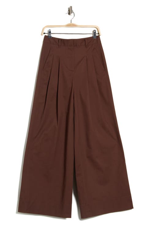 Juliana Wide Leg Pleated Pants