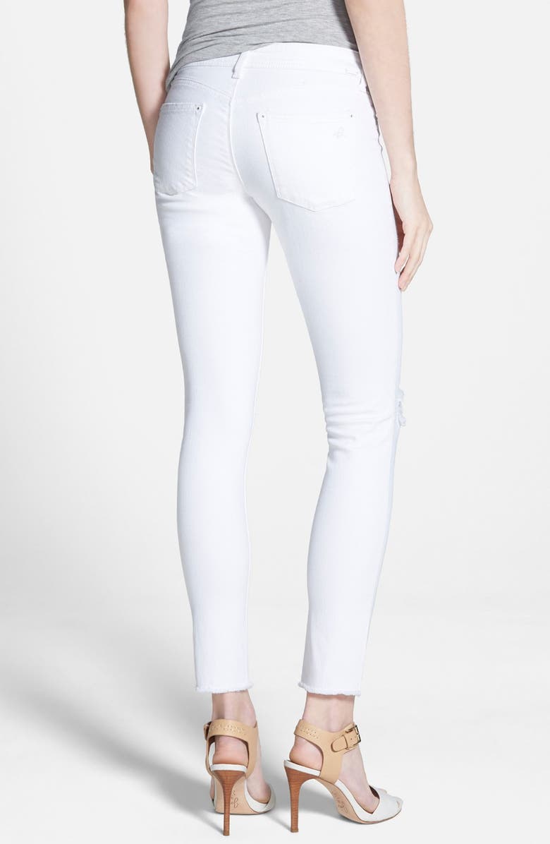 DL1961 'Emma' Distressed Denim Leggings, Alternate, color, 