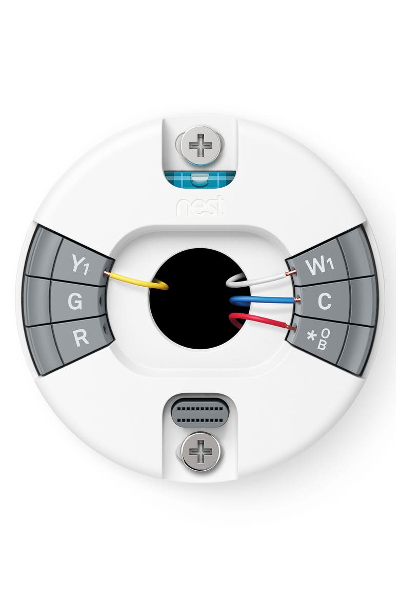 Thermostat E, Alternate, color, WHITE
