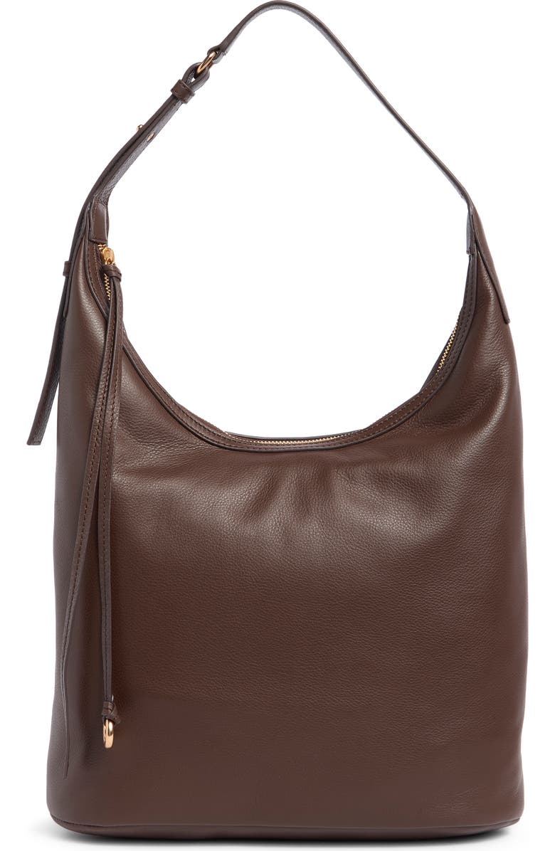 Sam Edelman Elaina Hobo Bag, Main, color, Dark Brown