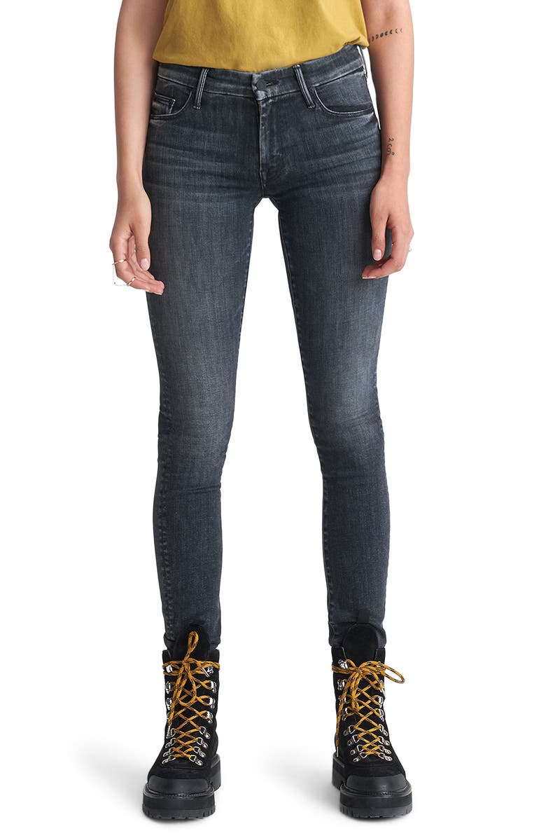 MOTHER Looker Mid Rise Skinny Jeans, Main, color,