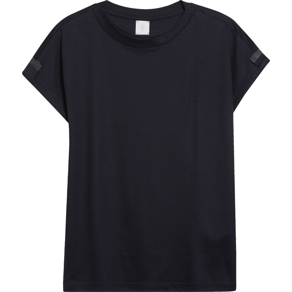 Eleventy Grosgrain Loop Detail T-shirt
