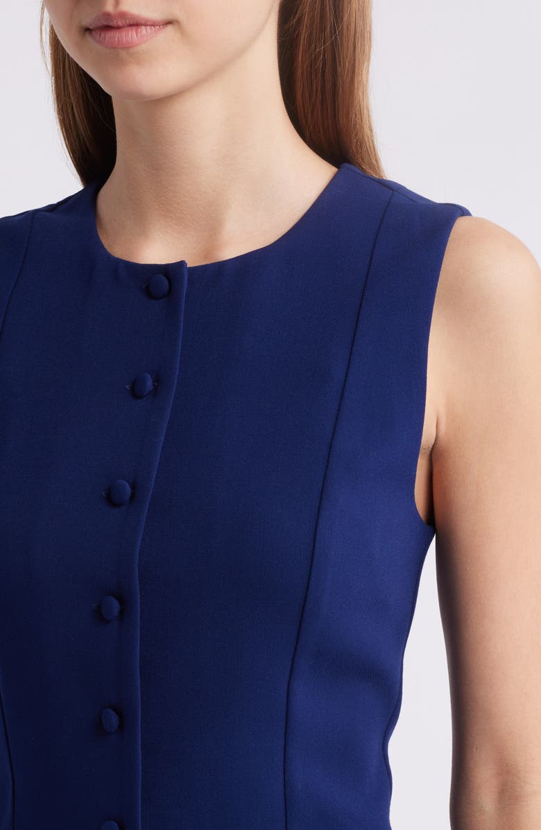 Charles Henry Button-Up Minidress, Alternate, color,