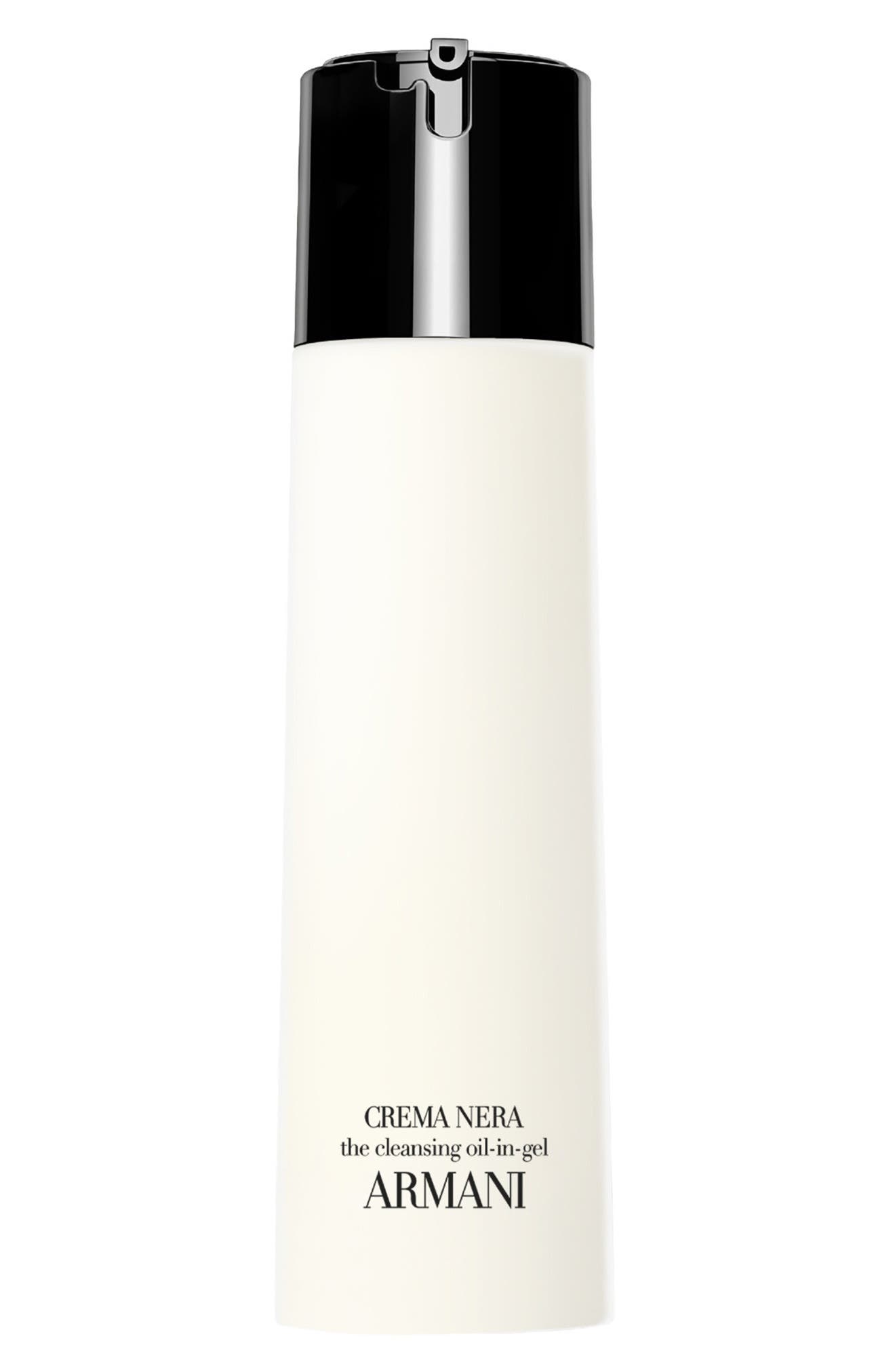 ARMANI Crema Nera Relieving Oil-in-Gel Cleanser (Women) | Nordstrom