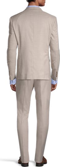 Solid Two-Button Suit