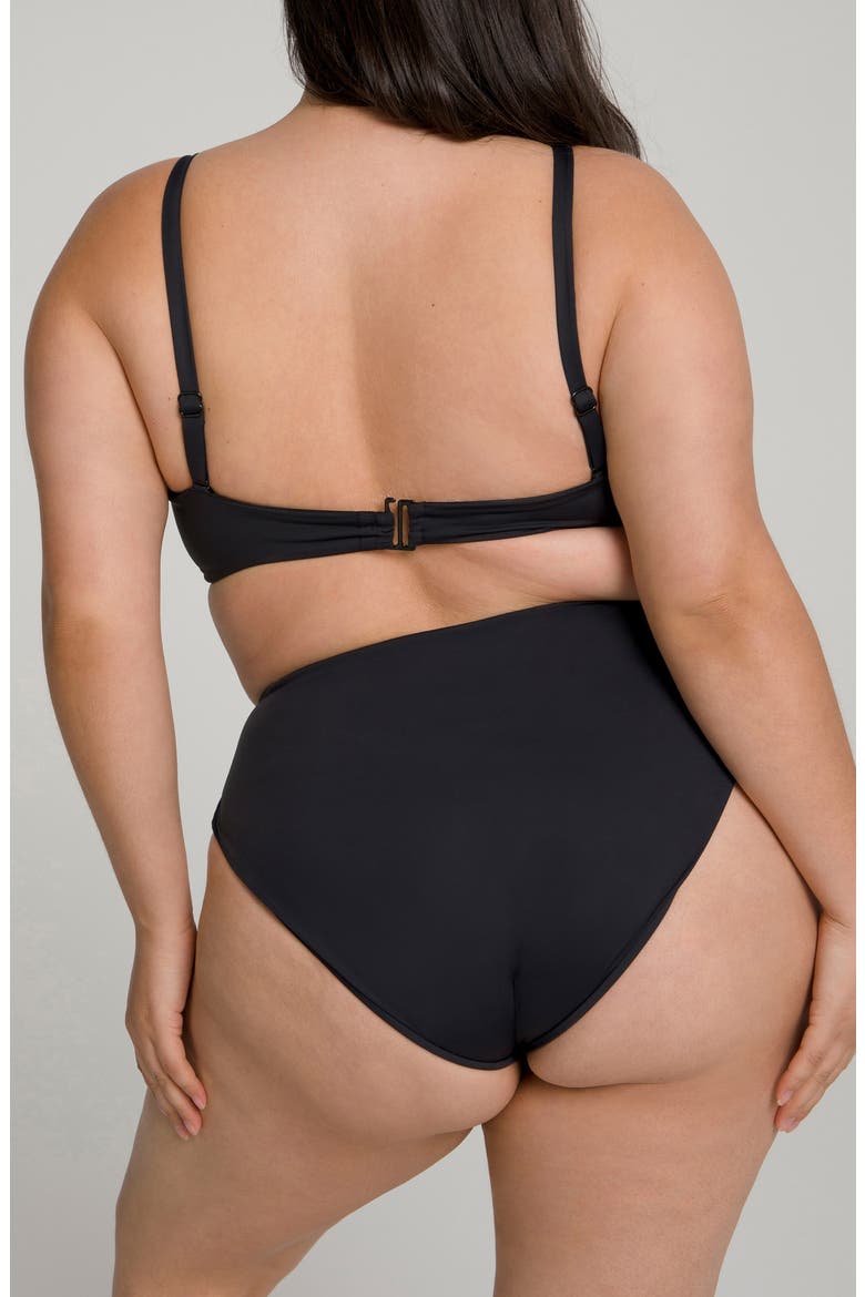 Sexy Twist Swim Top, Alternate, color, BLACK001