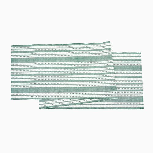 C & F Home C&f Home Warner Emerald Table Runner In Green