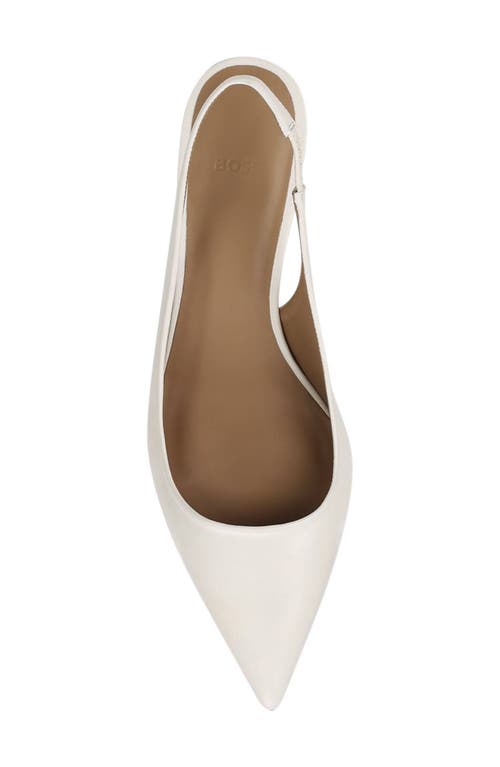 Hugo Boss Boss Janet Slingback Pointed Toe Pump