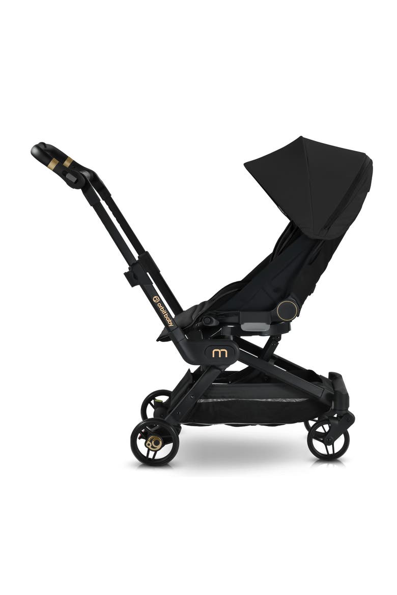 M+ Stroll & Ride Car Seat & Stroller Travel System, Alternate, color, BLACK/ BLACK L/ NAVY