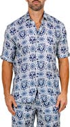 Maceoo Galileo Marthy Short Sleeve Button-Up Shirt